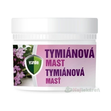 Virde tymiánová masť 250 ml