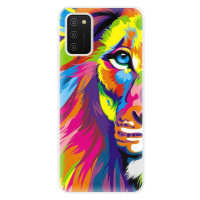Odolné silikónové puzdro iSaprio - Rainbow Lion - Samsung Galaxy A02s