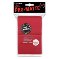 UltraPro Obaly na karty Ultra Pro Pro-Matte Red 2x50 ks