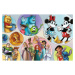 Puzzle 160 XL Super Shape - Farebný svet Disney / Disney 100