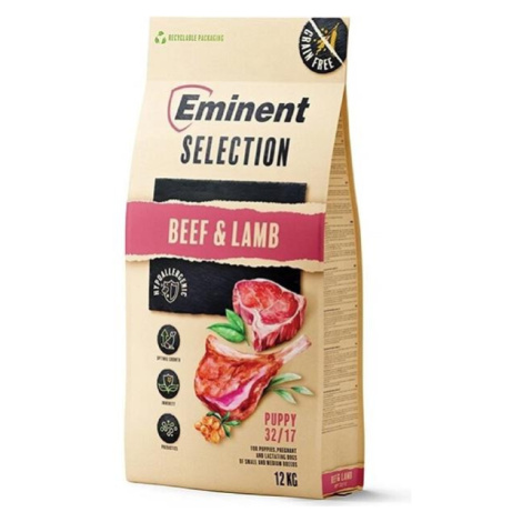 Eminent dog Selection Puppy Beef & Lamb granule pre psy 12 kg