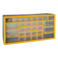 Organizér na stenu Strend Pro SBx3045-E, 30 zásuviek, 50x16x23 cm, max. 25 kg