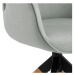 Dkton 24773 Dizajnová stolička Ariella svetlo sivá - prírodná