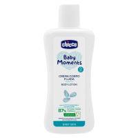 CHICCO Mlieko telové Baby Moments 87 % prírodných zložiek 200 ml