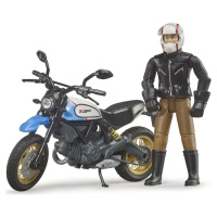 Bruder 63051 Scrambler Ducati Desert Sled s vodičom