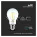 Žiarovka LED 6W, E27 - A60, 4500K, 600lm, 300°, Ra 80, vlákno, VT-1887 (V-TAC)