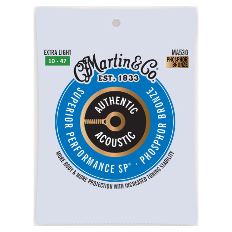 Martin Authentic SP 92/8 Phosphor Bronze Extra Light