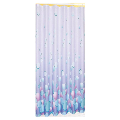 Sprchový záves 180x180cm, polyester, svetlo fialová 1096 AQUALINE