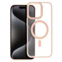 Matte Mag Cover case compatible s MagSafe pre IPHONE 15 PRE MAX pink