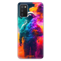 Odolné silikónové puzdro iSaprio - Astronaut in Colors - Samsung Galaxy A03s