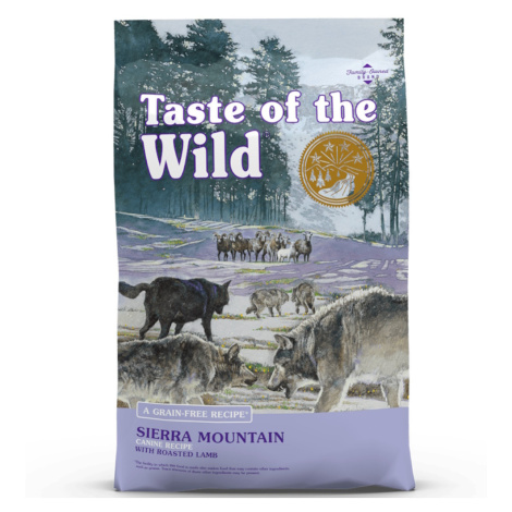 TASTE OF THE WILD Sierra Mountain Canine granule pre psov 1 ks, Hmotnosť balenia (g): 2 kg
