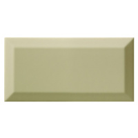 Obklad Ribesalbes Chic Colors olive bisiel 10x20 cm lesk CHICC1641