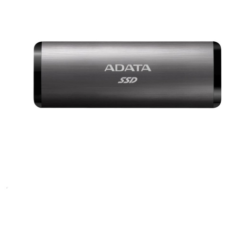 ADATA External SSD 256GB SE760 USB 3.2 Gen2 type C Titanová sivá