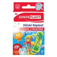 SPOFAPLAST 3M Náplasti pre deti Mix 20 ks