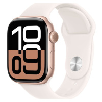 Apple Watch Series 10 GPS + Cellular 42mm Rose Gold, MWX93QC/A (S/M)