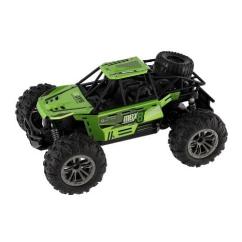 Auto RC buggy terénne zelené 22cm plast 2,4 GHz na batérie + dobíjací pack Teddies