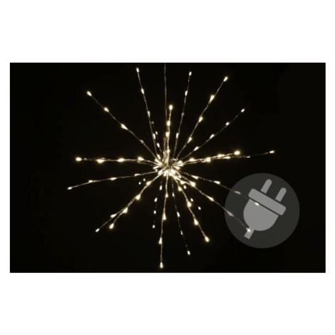 Nexos 33214 Vianočné LED osvetlenie - meteorický dážď - teplá biela, 120 LED