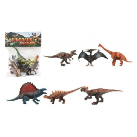 Dinosaurus plast 14-19cm 6ks Teddies