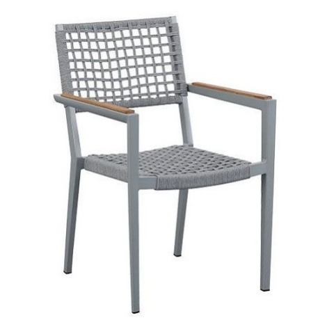 Higold Záhradná jedálenská stolička HIGOLD Champion sivá