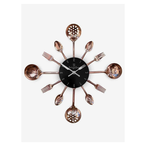 Kuchynské nástenné hodiny BERLINGERHAUS Black Rose Collection Berlinger Haus