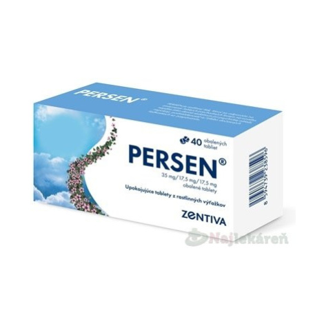 Persen tbl.obd.4 x 10 x 35 mg/17,5 mg/17,5 mg