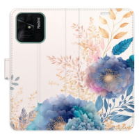 Flipové puzdro iSaprio - Ornamental Flowers 03 - Xiaomi Redmi 10C