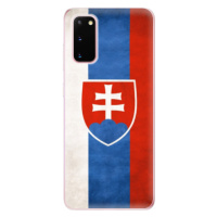 Odolné silikónové puzdro iSaprio - Slovakia Flag - Samsung Galaxy S20