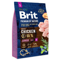 Krmivo Brit Premium by Nature Junior S 3kg