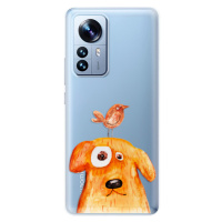Odolné silikónové puzdro iSaprio - Dog And Bird - Xiaomi 12 Pro