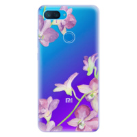 Odolné silikónové puzdro iSaprio - Purple Orchid - Xiaomi Mi 8 Lite