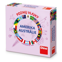 Dino Poznej vlajky - Amerika a Austrálie