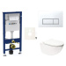 Cenovo zvýhodnený závesný WC set Geberit do ľahkých stien / predstenová montáž + WC SAT Infiniti