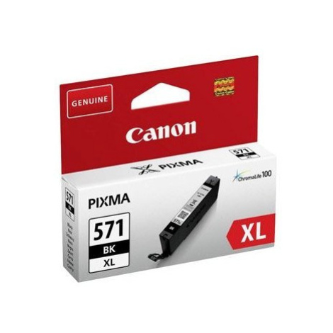 CANON CLI571BK XL ORIGINAL ATRAMENT, BLACK, 11ML, HIGH CAPACITY