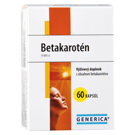 GENERICA Betakarotén 60 kapsúl