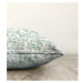 Béžovo-zelená obliečka na vankúš s prímesou bavlny Minimalist Cushion Covers Twiggy, 55 x 55 cm