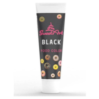 SweetArt gélová farba v tube Black (30 g) - dortis - dortis