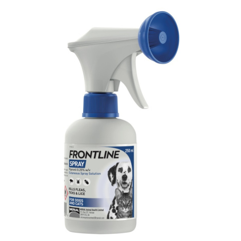 FRONTLINE Spray 2,5 mg/ml pre psy a mačky 250 ml