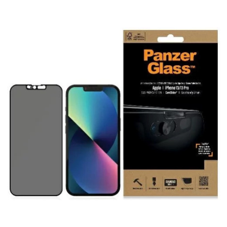 Ochranné sklo PanzerGlass E2E Microfracture iPhone 13 /13 Pro 6,1" Case Friendly CamSlider Priva