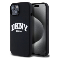 Kryt DKNY Liquid Silicone Arch Logo MagSafe Case for iPhone 11 Black (DKHMN61SNYACH)