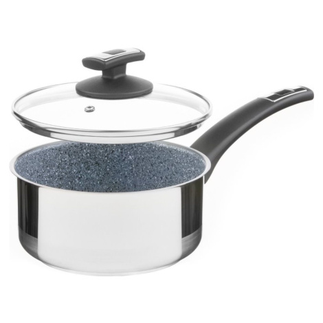 Kolimax Rajnica s rukoväťou a pokrievkou Cerammax Pro Comfort 18 cm, 2 l, granit sivá
