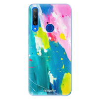 Odolné silikónové puzdro iSaprio - Abstract Paint 04 - Huawei Honor 9X