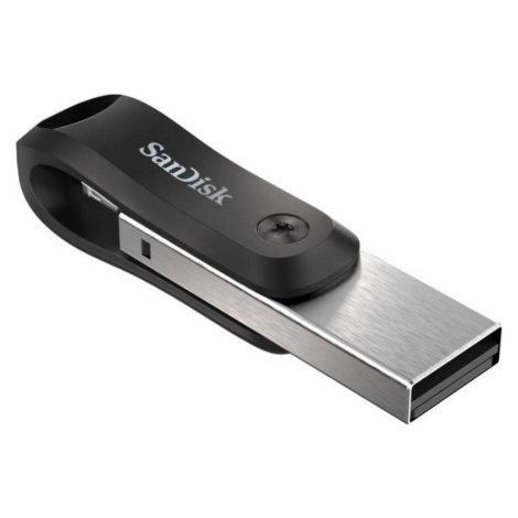 SanDisk iXpand Go, 128 GB, USB 3.0, Lightning, čierno-strieborný