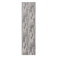 Sivý behúň 80x300 cm Gleam – Flair Rugs