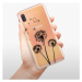 Plastové puzdro iSaprio - Three Dandelions - black - Samsung Galaxy A40