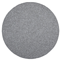 Kusový koberec Wellington šedý kruh - 160x160 (průměr) kruh cm Vopi koberce