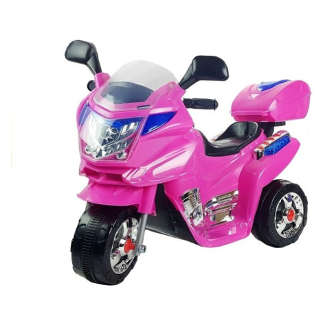 mamido  Detská elektrická motorka ružová