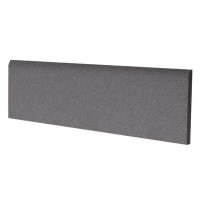 Sokel Rako Taurus Granit antracitovo šedá 8x30 cm mat TSAKF065.1