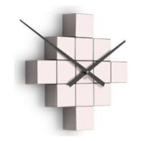 Dizajnové nástenné nalepovacie hodiny Future Time FT3000PI PINK