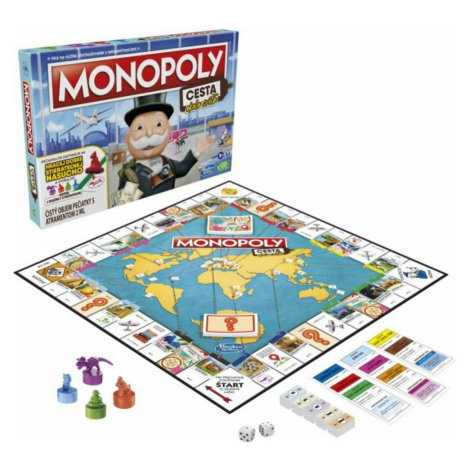 Hasbro Monopoly cesta okolo sveta SK verzia