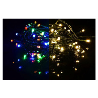 Nexos 39232 Vianočná svetelná reťaz 100 LED - 9 blikajúcich funkcií - 9,9 m